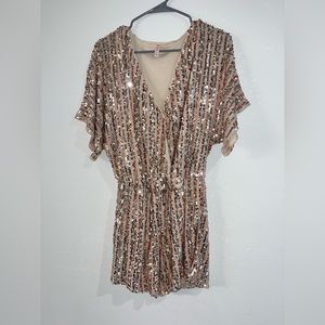 Raga Pants & Jumpsuits Raga Sariah Sequin Romper